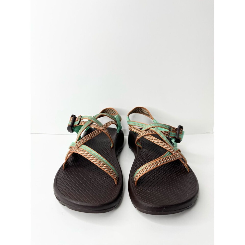 Chaco Women's ZX1 Classic Sandals Adobe Clan Brown Green Womens Size 8 - Picture 3 of 11